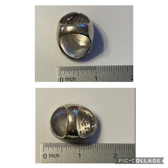 Silpada Sterling Silver ‘REFLECTION’ Statement Ring R2939 - Picture 14 of 15